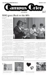 SHG goes Back to the 80's - Sacred Heart-Griffin High School