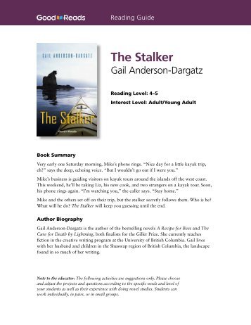 The Stalker Reading Guide - ABC Life Literacy Canada