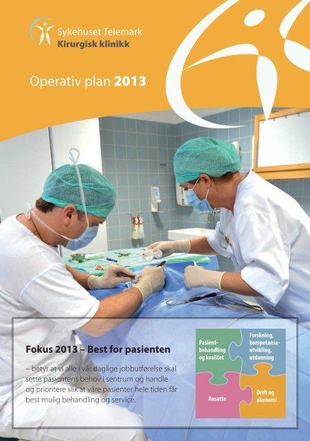 Operativ plan - Sykehuset Telemark