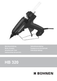 HB320 EU-Version - BÃ¼hnen GmbH