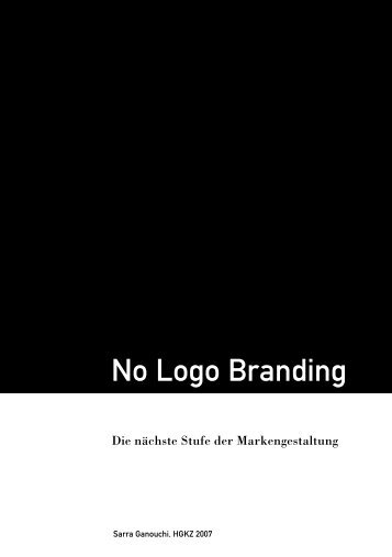 No Logo Branding - Sarra Ganouchi