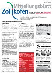 mitteilungsblatt - Druckerei Gerteis AG