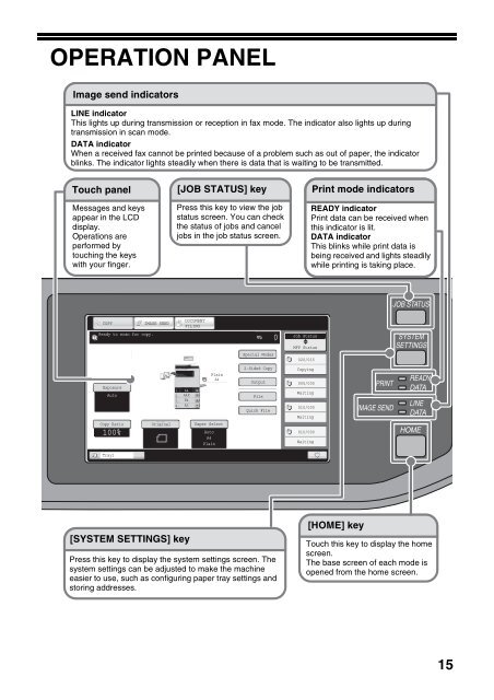 MX-B382/SC Operation-Manual Start-Guide GB - Sharp