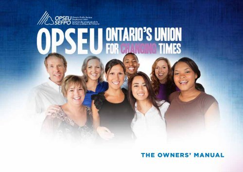 THE OWNERS' MANUAL - OPSEU