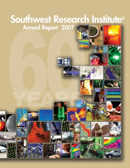 AR cover comps 2006 - Southwest Research Institute