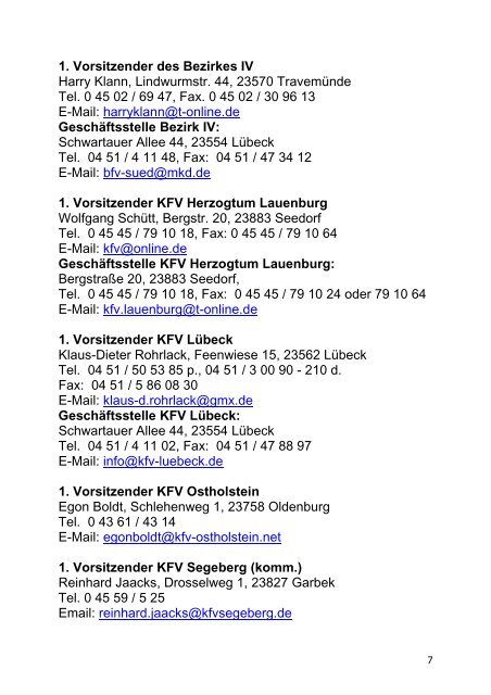 Kreis Kiel - Schleswig-Holsteinischer Fussballverband eV