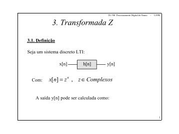 3. Transformada Z