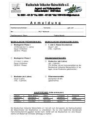 2012 Anmeldung Vordruck fÃ¼r Internet5 - SBO Volkach