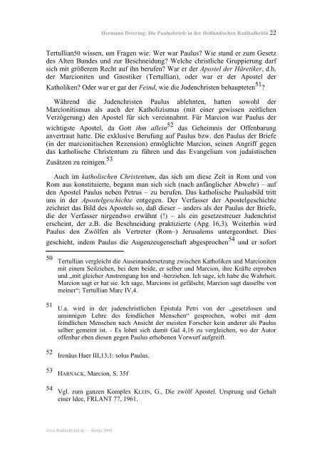 Die Paulusbriefe in der HollÃ¤ndischen Radikalkritik 1996 pdf