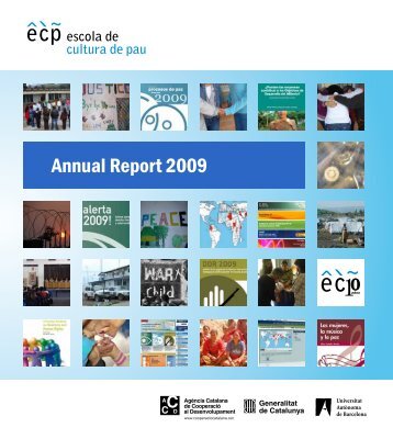 Activities report 2009 - Escola de Cultura de Pau - Universitat ...