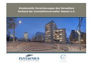 Versicherungen des Verwalters - Verband der Immobilienverwalter ...