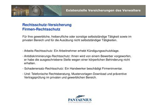 Versicherungen des Verwalters - Verband der Immobilienverwalter ...