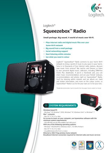Squeezeboxâ„¢ Radio - BT Shop
