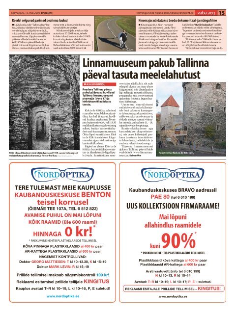 Tallinn - Linnaleht