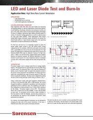 LED and Laser Diode Test and Burn-In - AMETEK Programmable ...