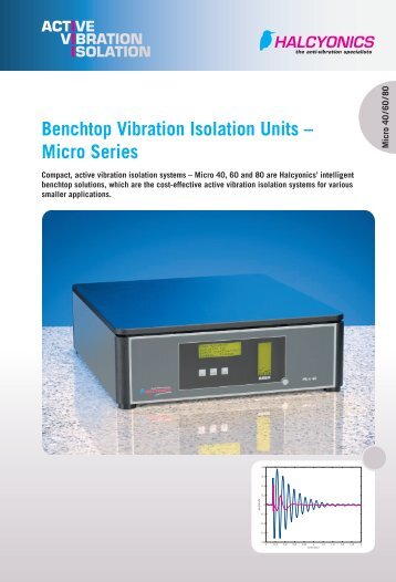 Halcyon Dynamic Anti-Vibration Table