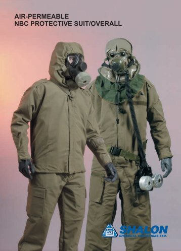 air-permeable nbc protective suit/overall - Shalon Chemical Industries
