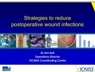 Strategies to prevent perioperative wound infections - Infection Control