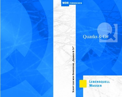 Lebensquell Wasser (PDF) - Wdr.de
