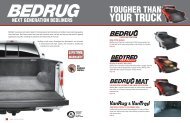 to open the bedrug brochure - Truck Accessory Information Center