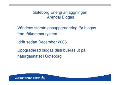 Befintliga och nya reningstekniker fÃ¶r biogas till fordonsgas