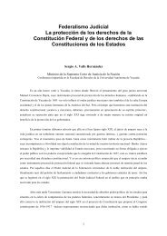 Federalismo Judicial La protecciÃ³n de los derechos de la ...