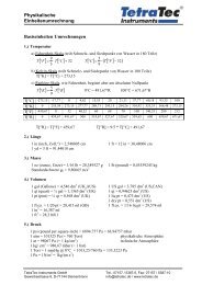 Einheiten_Umrechnungen.pdf (74.75 KB) - TetraTec Instruments ...