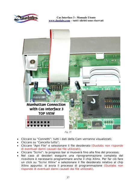 Cas Interface 3 Manuale Utente Italiano - Digisat