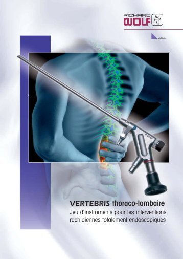 VERTEBRIS thoraco-lombaire - Richard Wolf