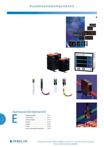 EAutomaatiokomponentit