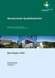 KTQ- Kriterienkatalog - Ruhrlandklinik
