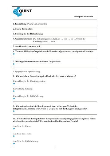 Hilfeplan Leitfaden - Werra-MeiÃner-Kreis