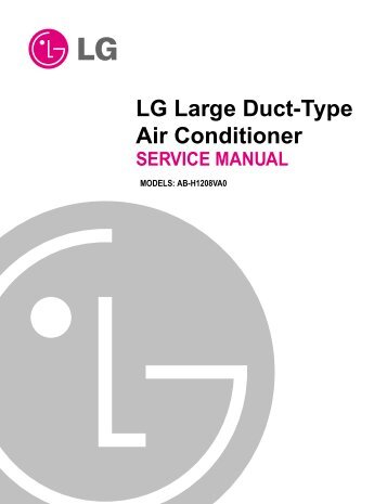 LG Large Duct-Type Air Conditioner - Wienkra