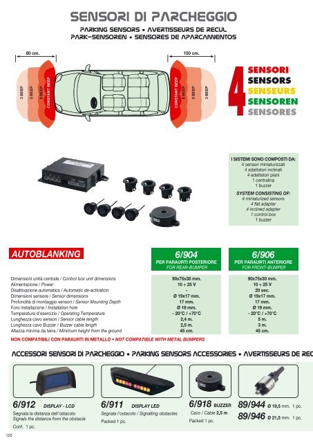 Catalogo Accessori 2010 - Phonocar