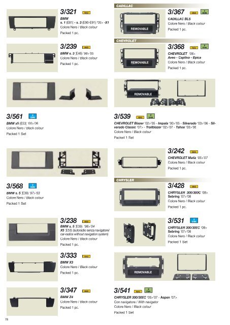 Catalogo Accessori 2010 - Phonocar