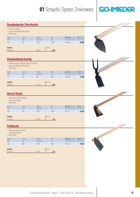 GaLaBau-Katalog - Schmieder