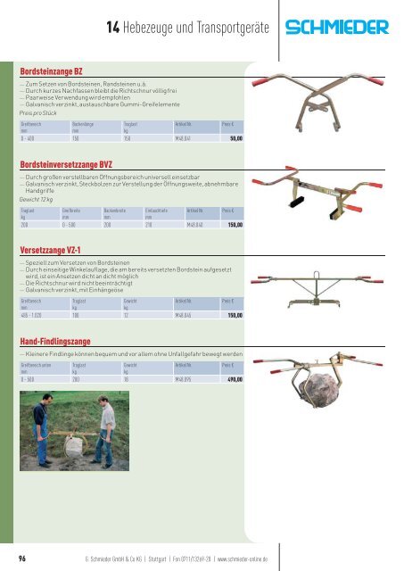 GaLaBau-Katalog - Schmieder