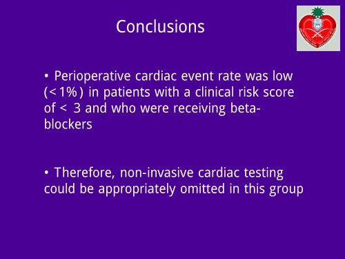 Perioperative Cardiac Risk Assessment - RM Solutions