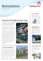 April 2006 - Arla Foodservice