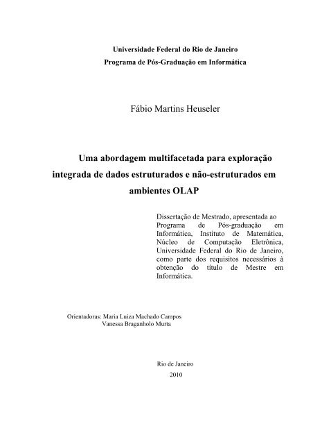 Documento XML obtido a partir da modelagem Segundo as regras