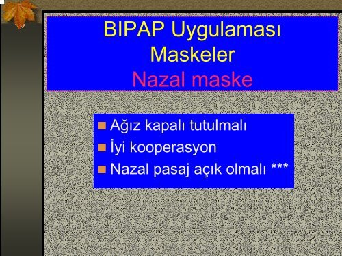 BIPAP Cihaz Ãzellikleri ve EndikasyonlarÄ±