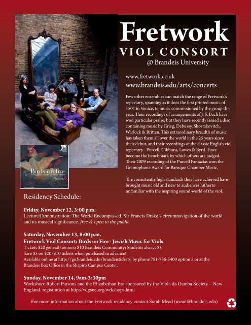 to see the Fretwork Viol Consort Poster!!! - Viola da Gamba Society ...