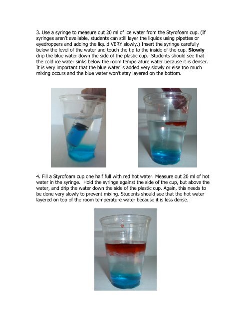 6th Grade Conduction, Convection, and Stored Heat Energy