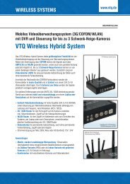 VTQ Wireless Hybrid System Mobiles ... - sicherheit-online Homepage