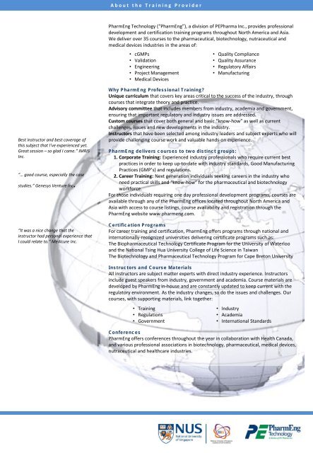 Process Validation For Medical Devices – NUS - NUSAGE ...