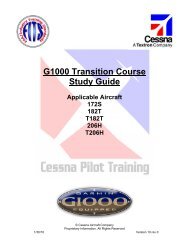 G1000 Transition Course Study Guide