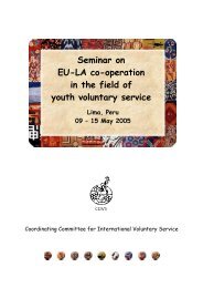 Report of the Seminar 2005 - CCIVS