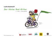 Lehrbehelf Der kleine Rad-Ritter - Initiative Sichere Gemeinden