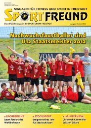 P RTFREUND - SPORT UNION Freistadt