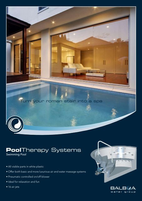 PoolTherapy Systems - Balboa Water Group